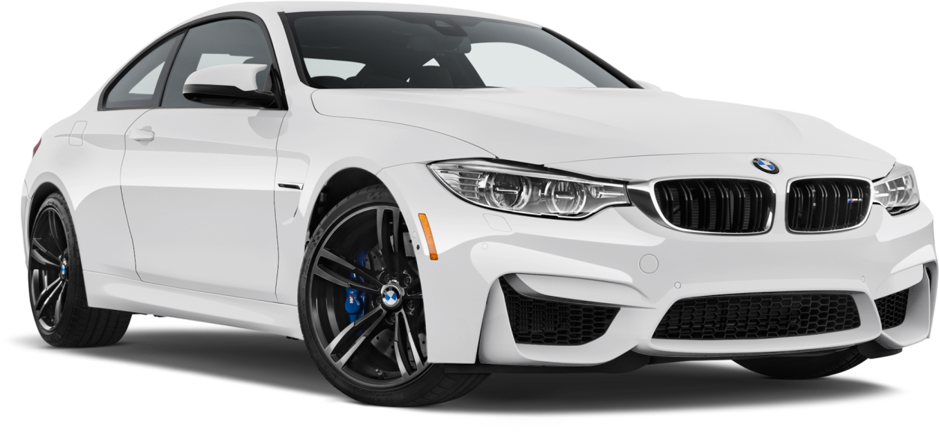 White BMW M4 Car